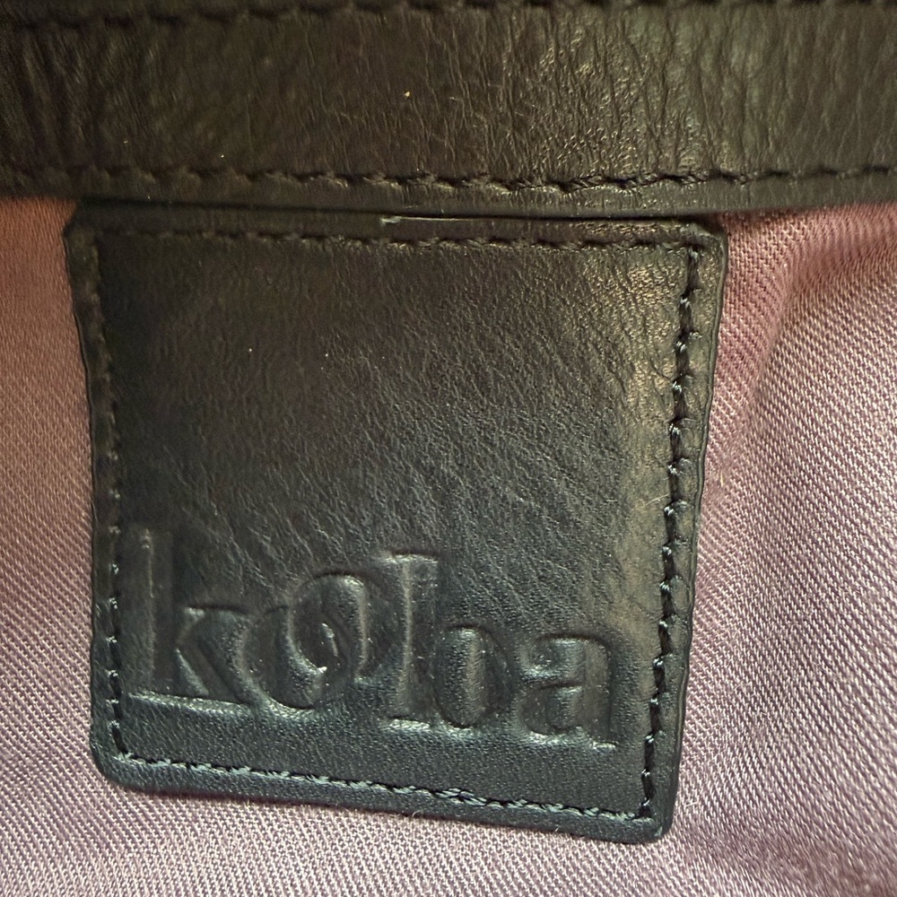 Kooba Black Leather Shoulder Bag - Picture 6 of 6
